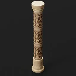 Pillar Stone Scroll Narrow