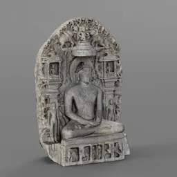 Indian Statue Photoscan