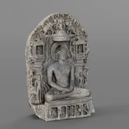 Indian Statue Photoscan