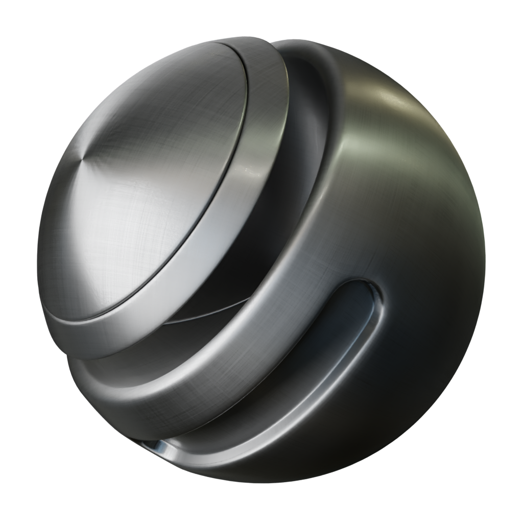 Brushed Aluminum 2 FREE 3D metal materials BlenderKit