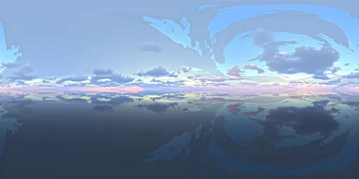 Colorful infinite sky