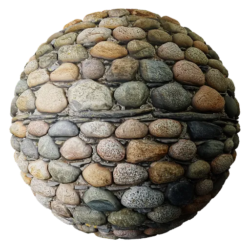 Cobble Stone Wall