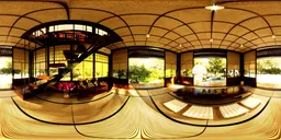 Traditional Japanese Room With Graden