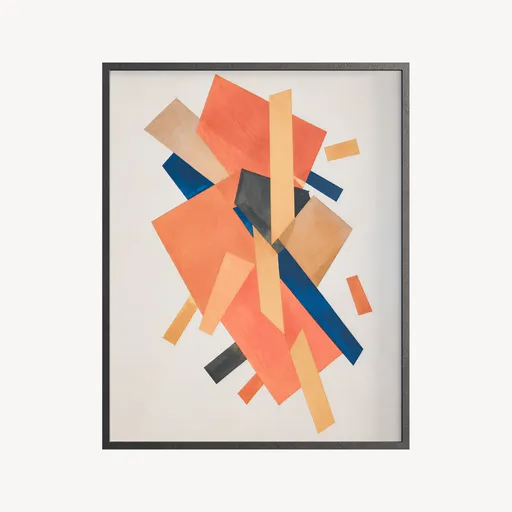 Abstract Painting Suprematism-Inspired