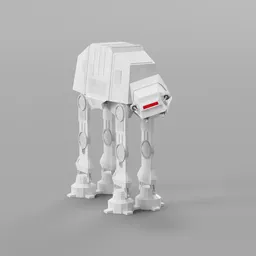 Star Wars AT-AT Rigged