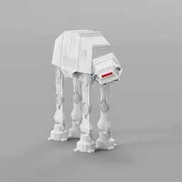 Star Wars AT-AT Rigged