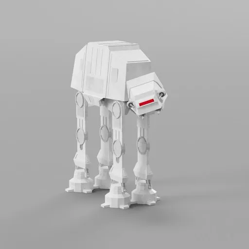 Star Wars AT-AT Rigged