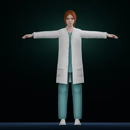 Female Dentist  Medical Stuff