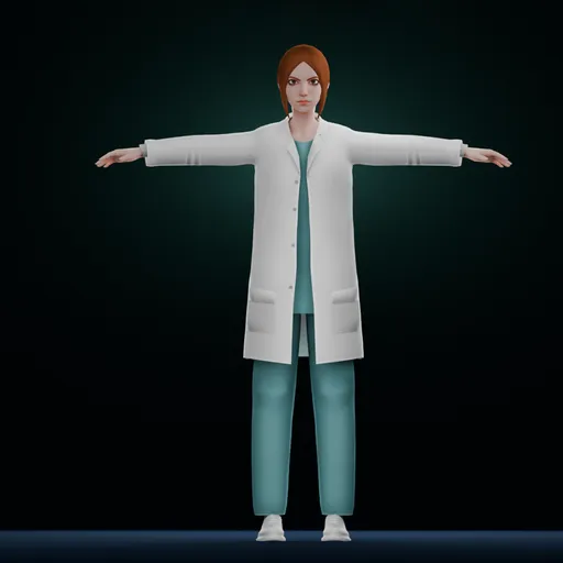Female Dentist  Medical Stuff