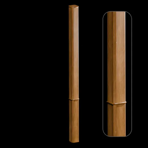 Wooden Square Column Post