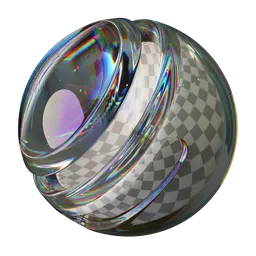 Iridescent RGB Glass