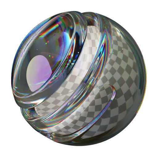 Iridescent RGB Glass