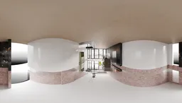 Modern Minimal Corridor Loft