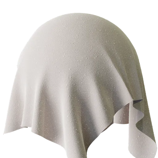 Realistic procedural boucle fabric