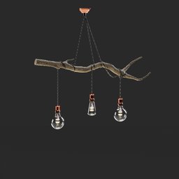 Stylized Ceiling Lamp