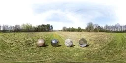 Forest clearing, 14k, full EV range