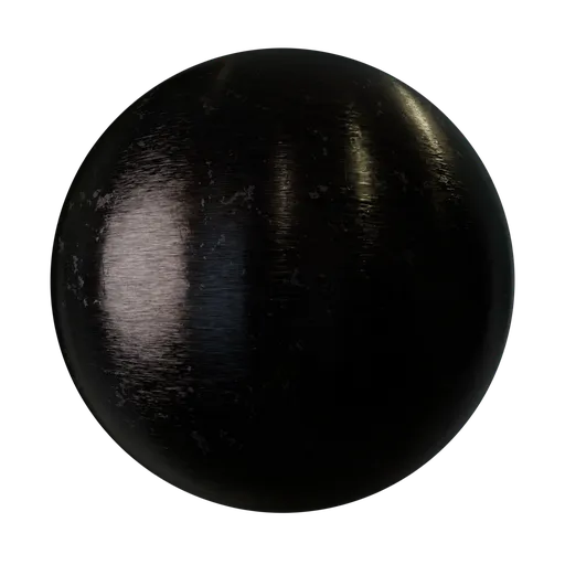 Brushed Black Metal
