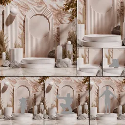 Marble Serenity - Lighting Studio