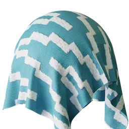 Geometric Duckegg Embroidery