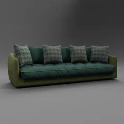 Cocoon large 3-seat sofa