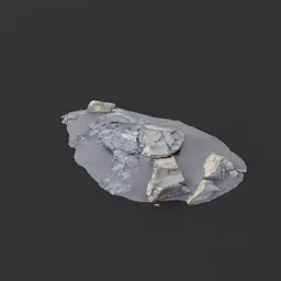 Black Rock Beach Sand PBR Scan A