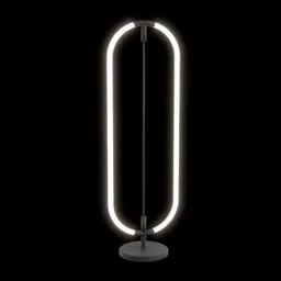 Oval LED Lamp - Floor