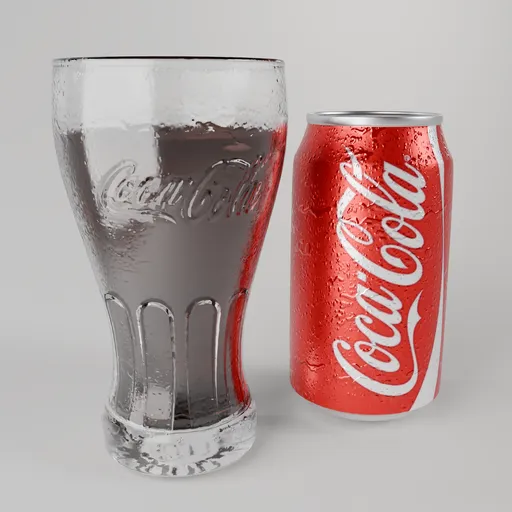 Cola Glass Set