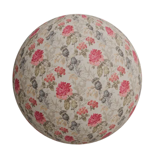 Classic floral wallpaper