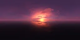 Colorful Dramatic Sunset Sky