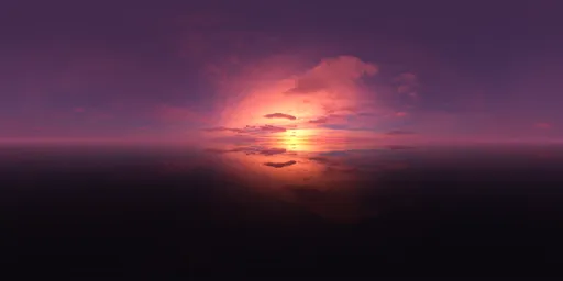 Colorful Dramatic Sunset Sky