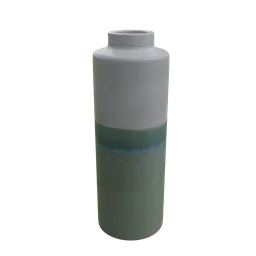 Realistic Atacama vase bottle 3D model with gradient texture, perfect for Blender renderings.