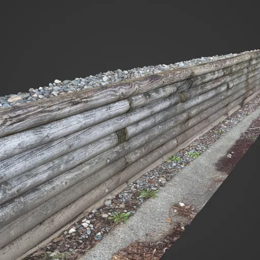 Wooden Fence Photoscan