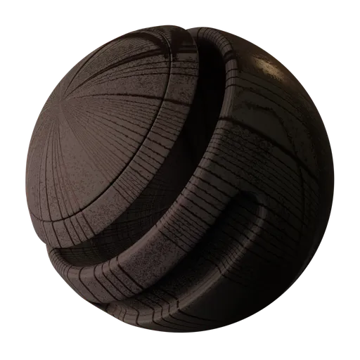 Realistic procedural vintage wood material texture for 3D rendering with customizable nodes and displacement for Blender PBR.