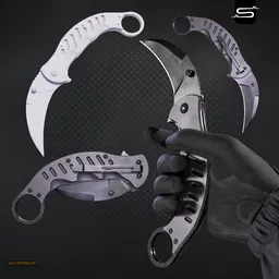Spring Assisted Knife - Animated