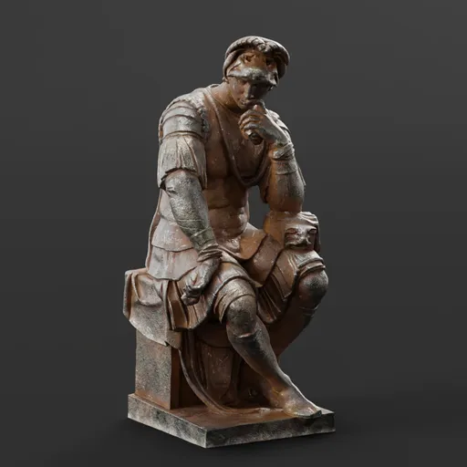statue of Iron Lorenzo de medici