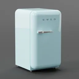 50's style fridge