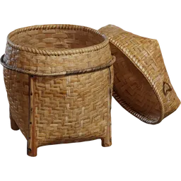 Wicker Basket 02