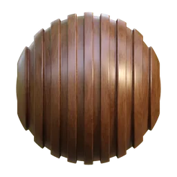 Wood Fluted Panel