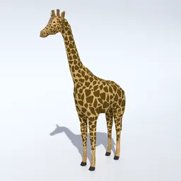 Low Poly Giraffe