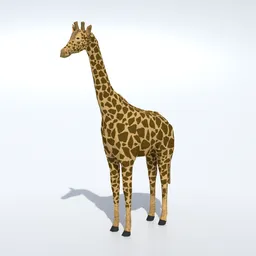 Low Poly Giraffe