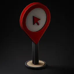 Map-pin Sign