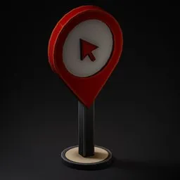 Map-pin Sign