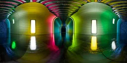 Neon Nexus Chromatic Corridor