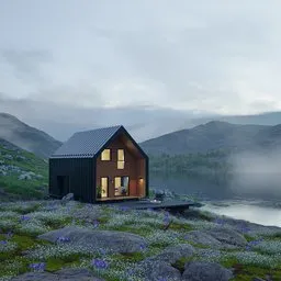 House in the mountain