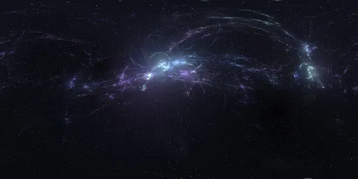 Abstract Sci-Fi Space