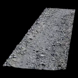 Scan Dirt road stone