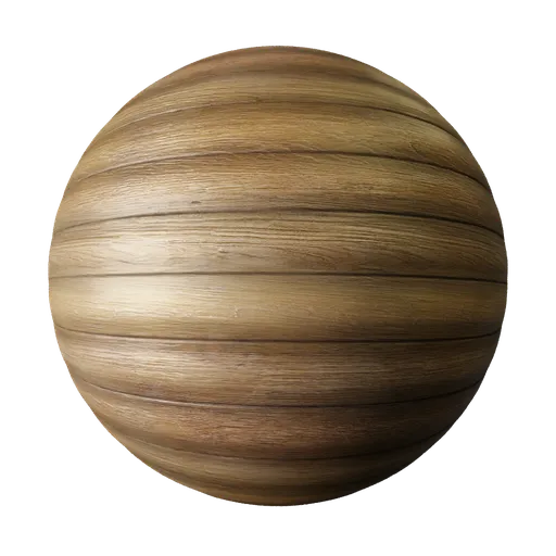 2K wood logs PBR material with realistic textures and displacement for 3D modeling and rendering in Blender.