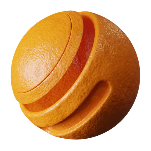 Orange procedural | FREE food materials | Blendkit