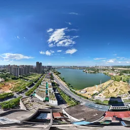 Highsky building cloud bluesky