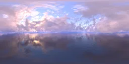 Beautiful cloudy morning sky